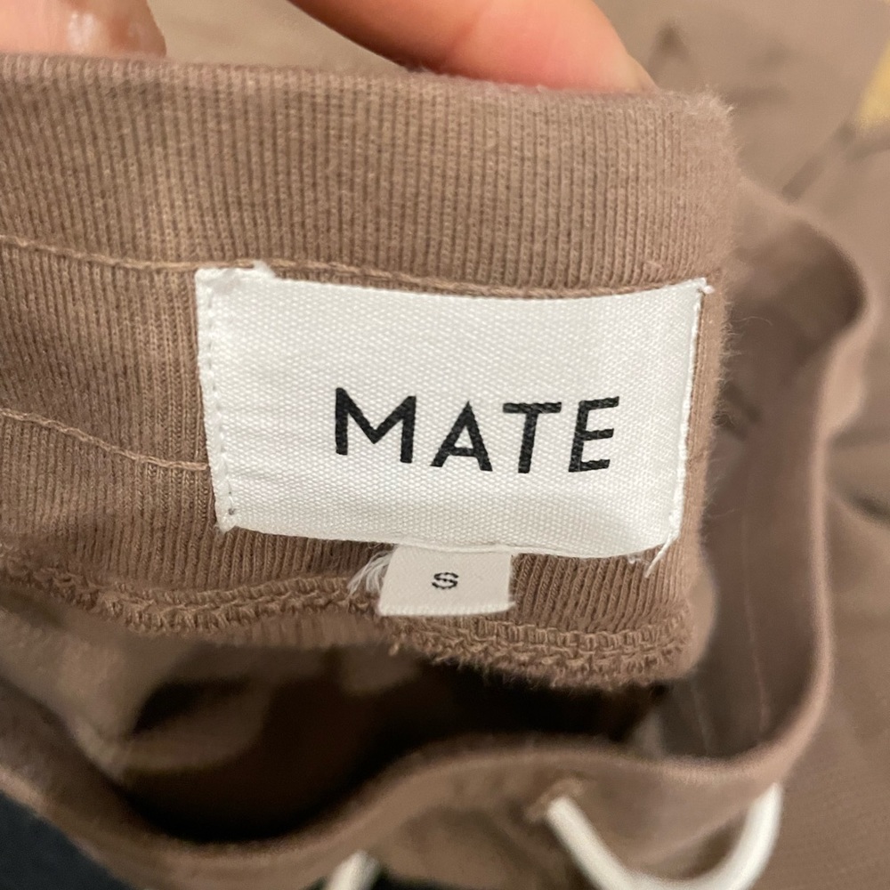 MATE the Label Brown Wide Leg Pants - Picture 2 of 5